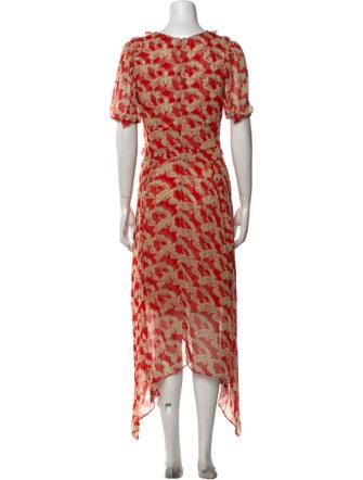 The Kooples Printed Long Dress
