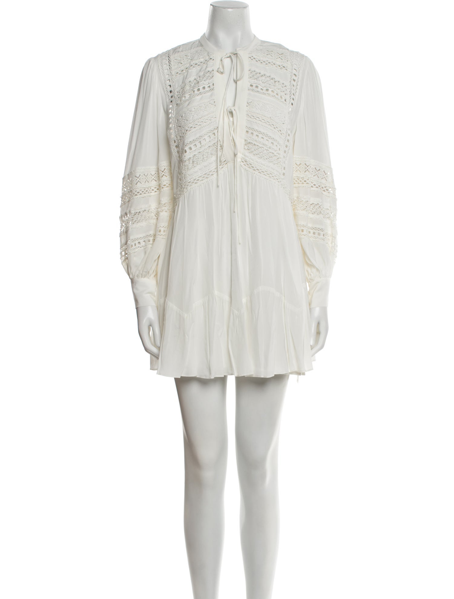 The Kooples Crew Neck Mini Dress