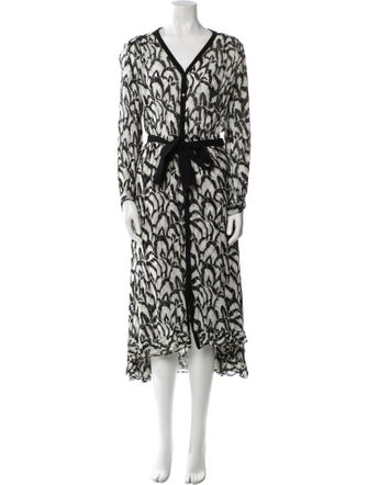 The Kooples Printed Long Dress