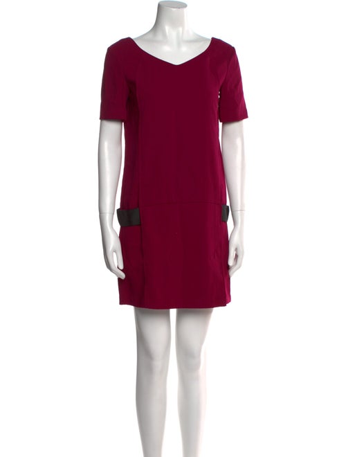 The Kooples V-Neck Mini Dress