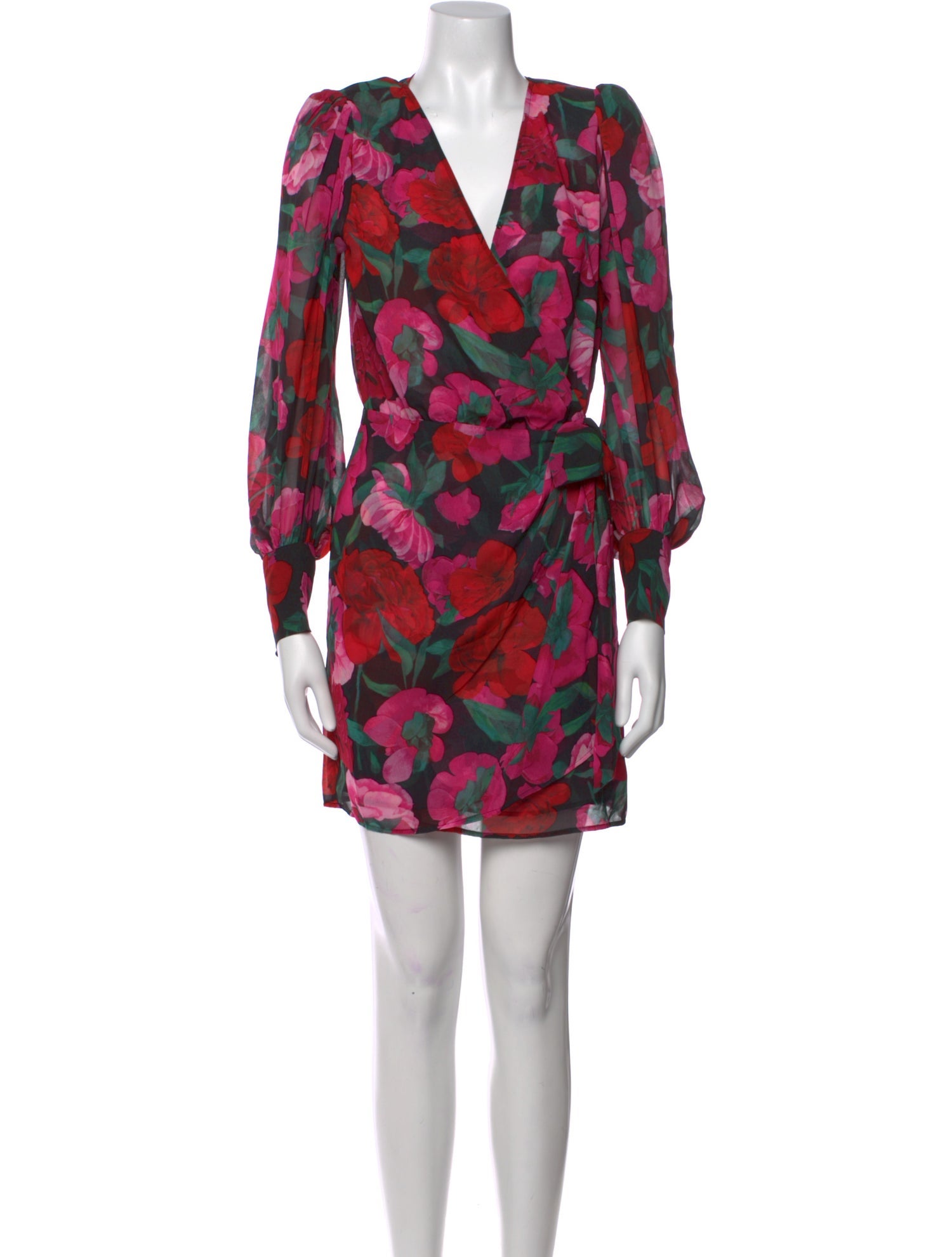 The Kooples Floral Print Mini Dress