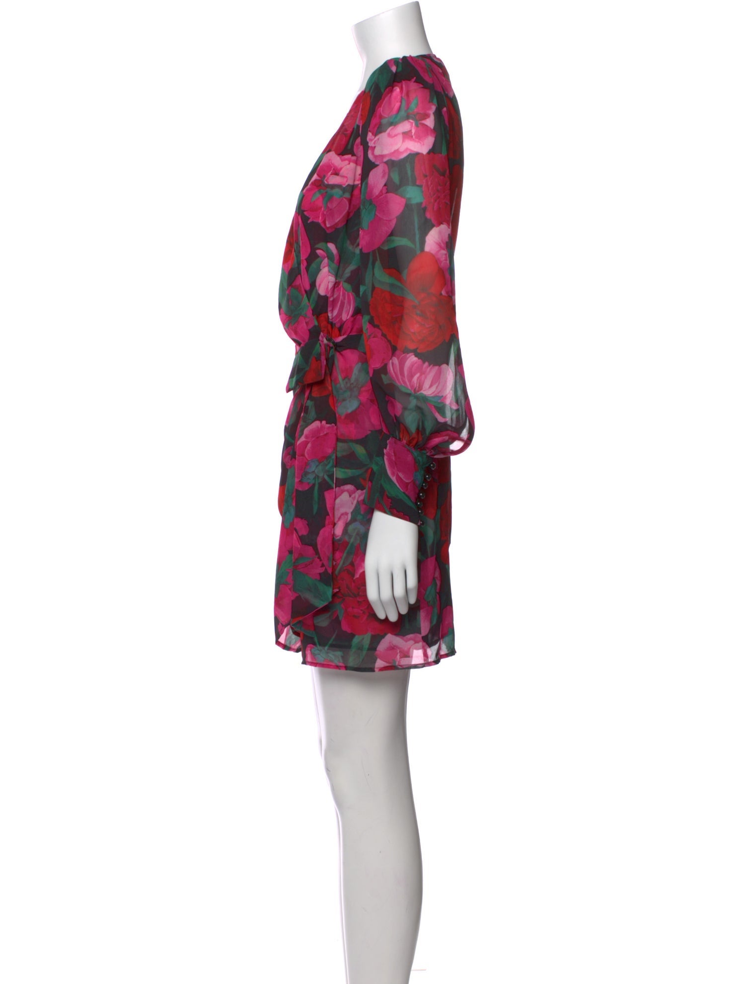The Kooples Floral Print Mini Dress