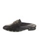 The Kooples Leather Studded Accents Mules
