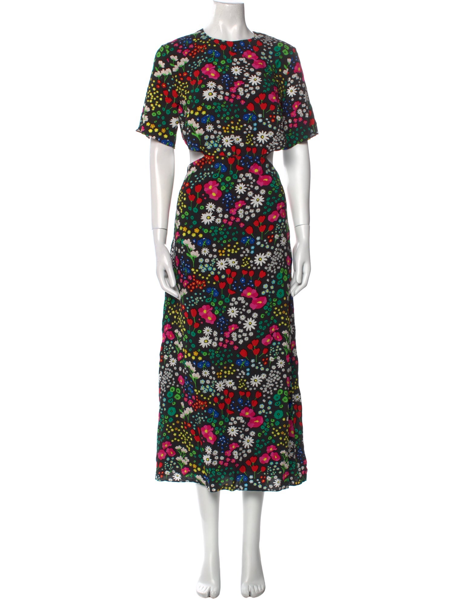 The Kooples Floral Print Long Dress