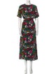 The Kooples Floral Print Long Dress