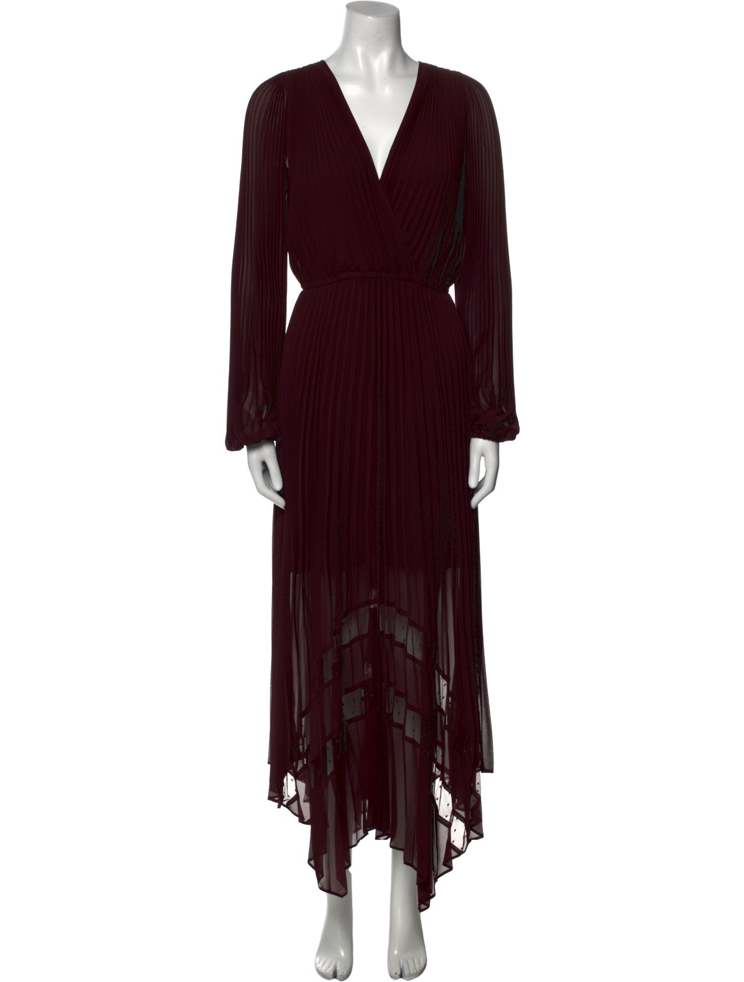 The Kooples V-Neck Long Dress
