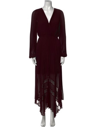 The Kooples V-Neck Long Dress
