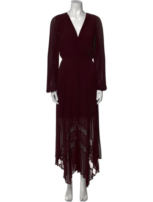 The Kooples V-Neck Long Dress