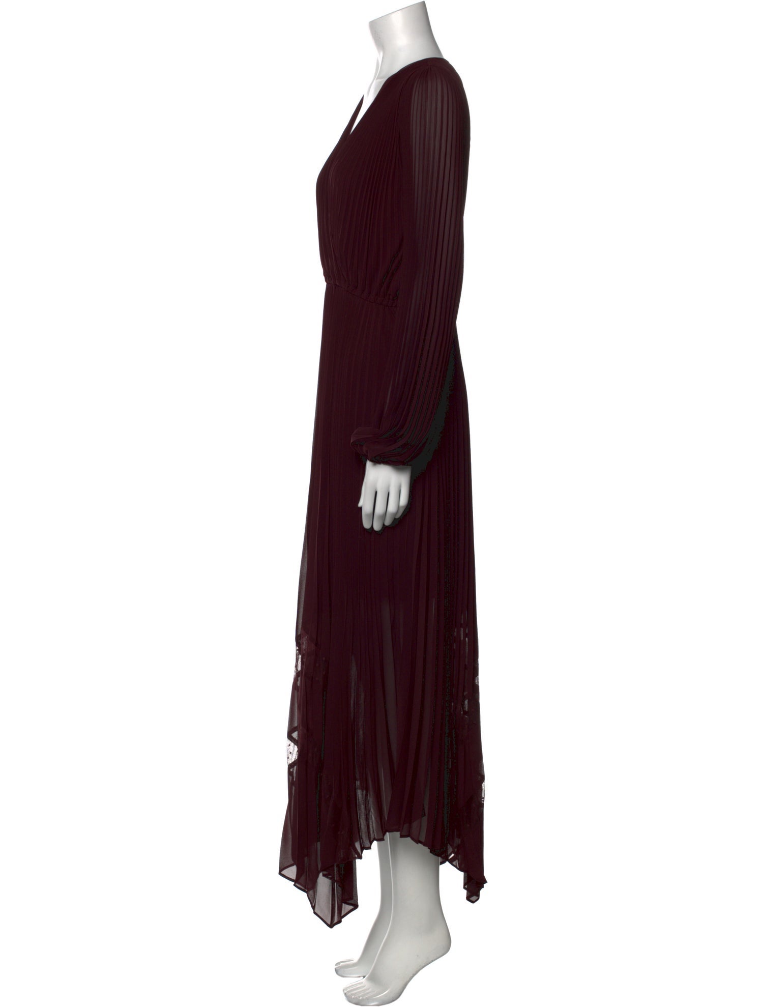 The Kooples V-Neck Long Dress