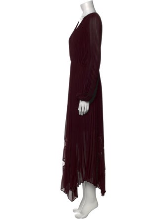 The Kooples V-Neck Long Dress