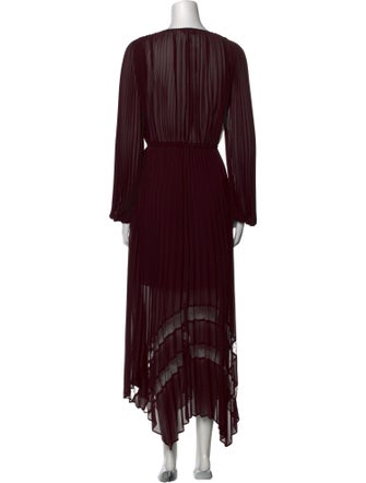 The Kooples V-Neck Long Dress