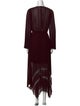 The Kooples V-Neck Long Dress