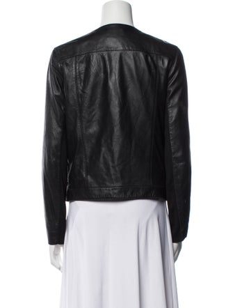 The Kooples Lambskin Biker Jacket
