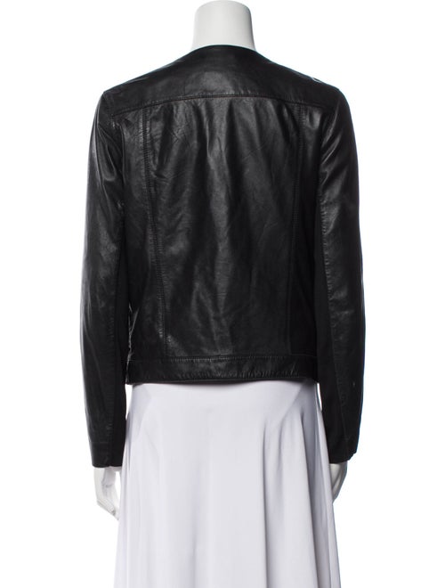 The Kooples Lambskin Biker Jacket