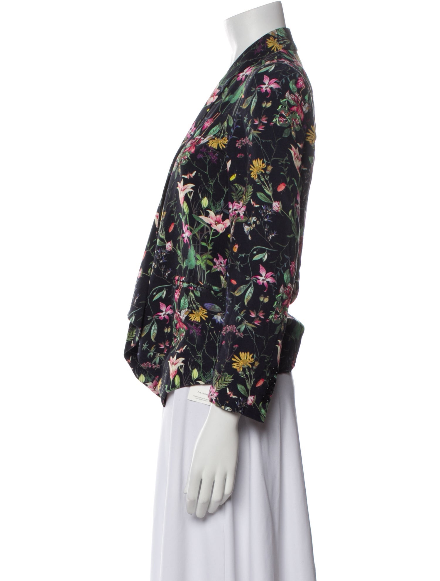 The Kooples Floral Print Blazer