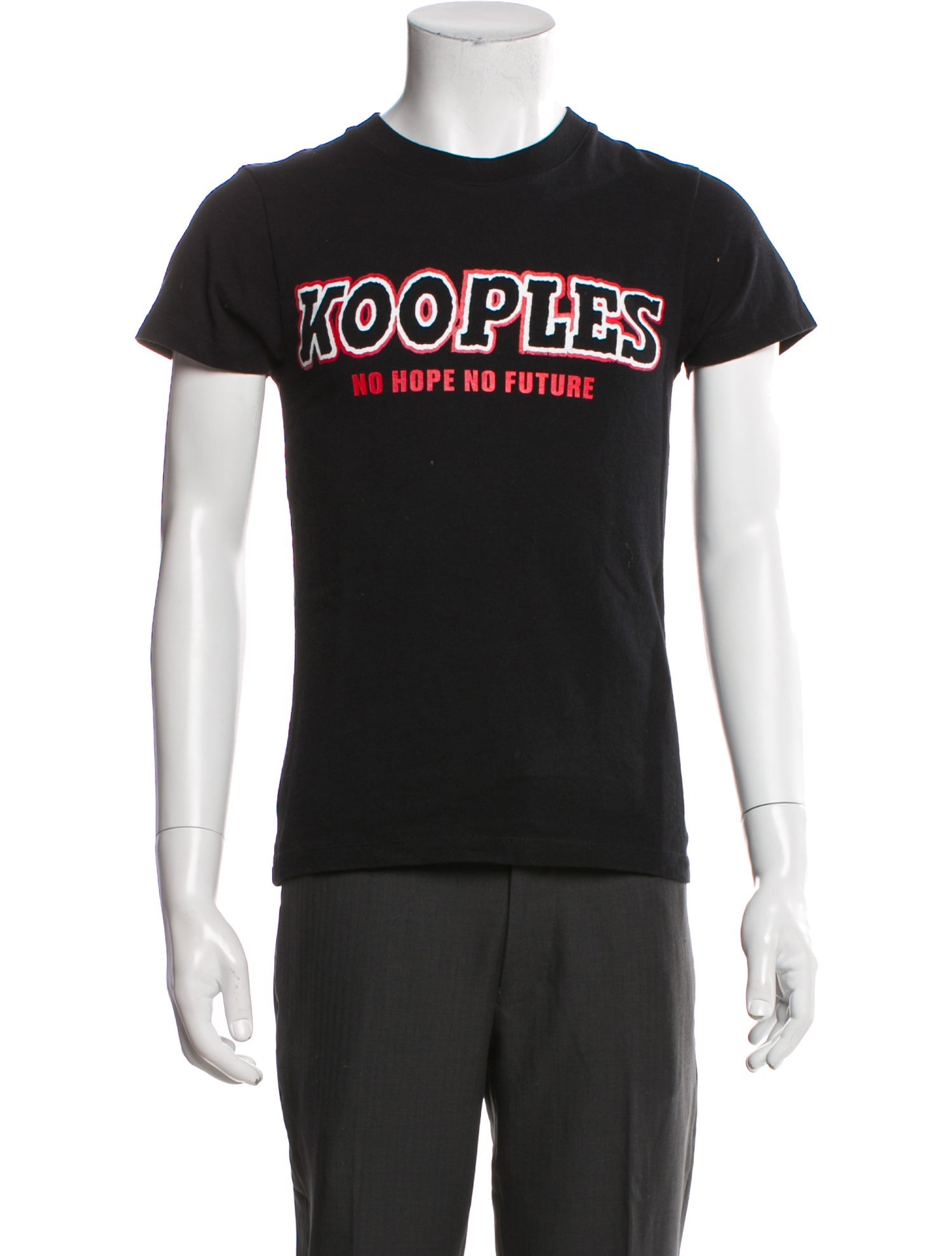 The Kooples Graphic Print Crew Neck T-Shirt