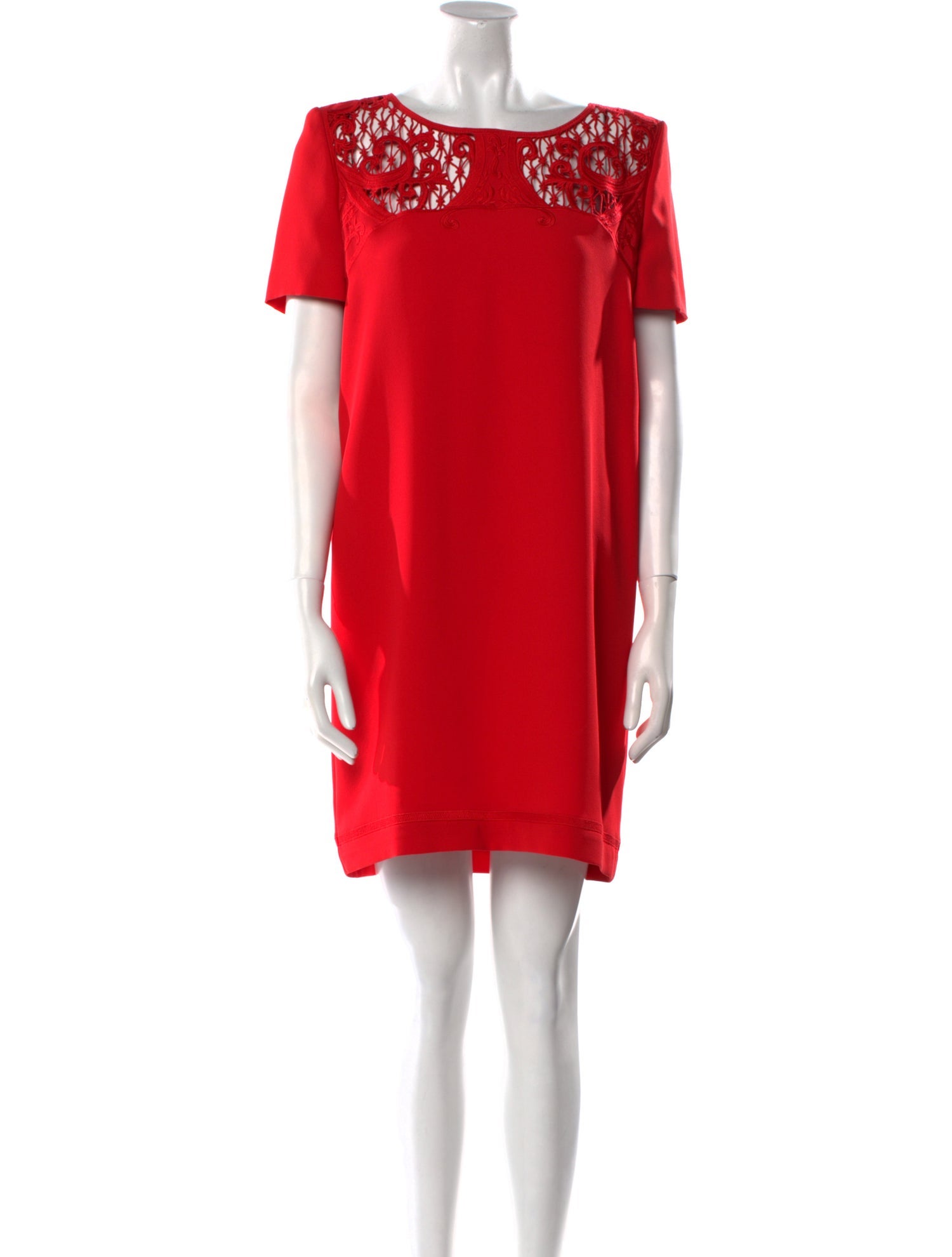 The Kooples Bateau Neckline Mini Dress