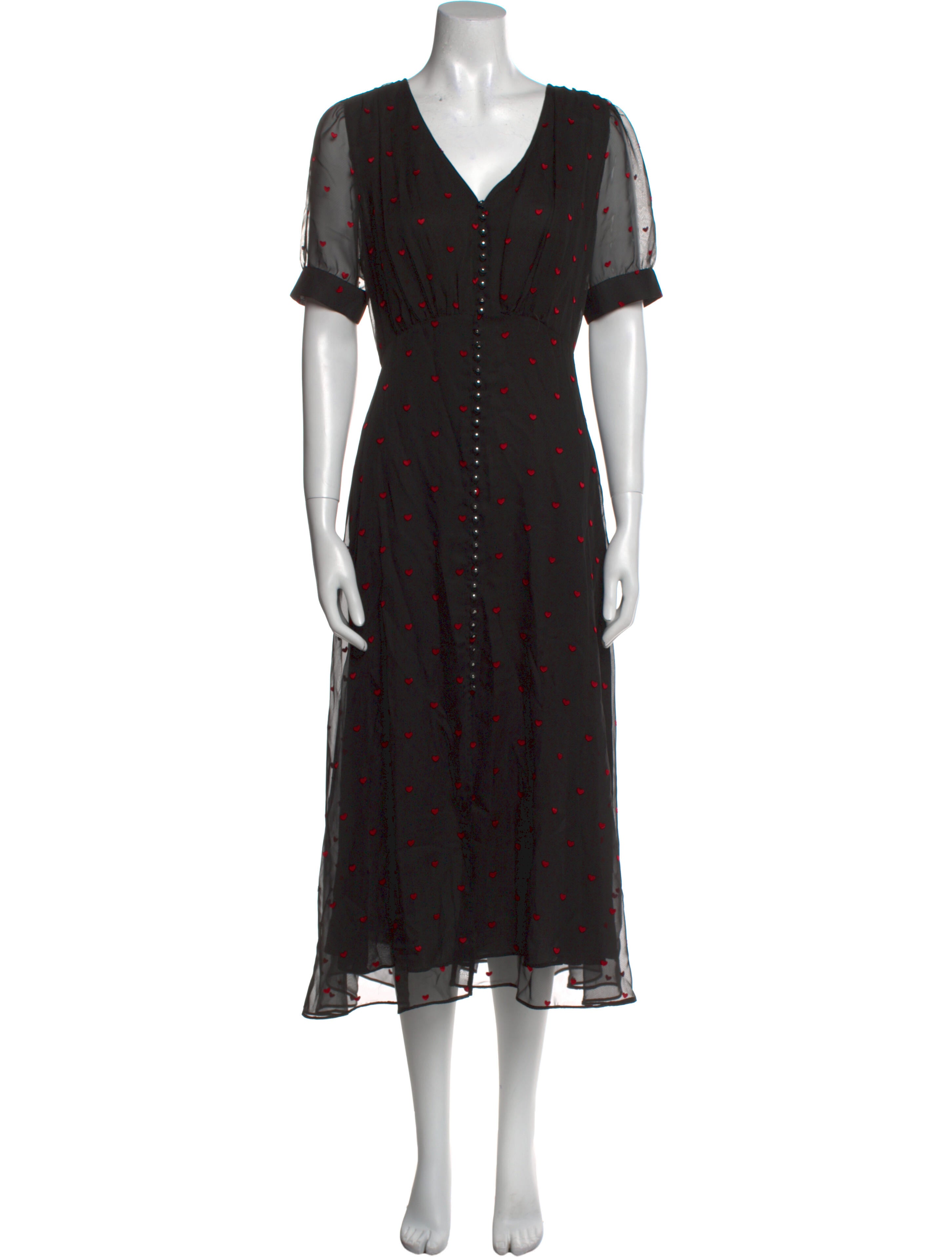 The Kooples Floral Print Long Dress w/ Tags