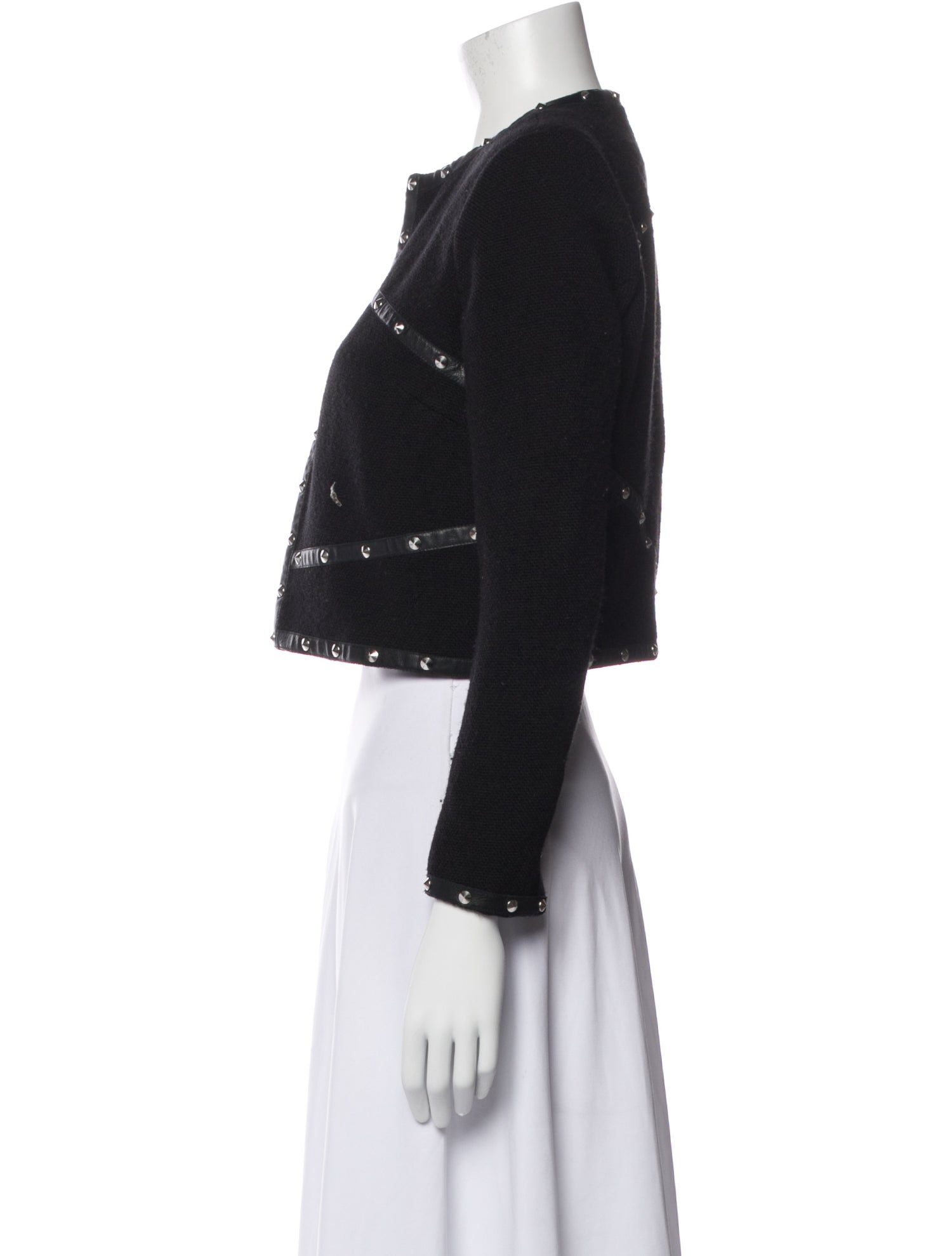 The Kooples Wool Biker Jacket