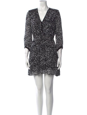 The Kooples Printed Mini Dress