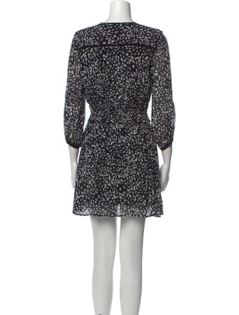 The Kooples Printed Mini Dress