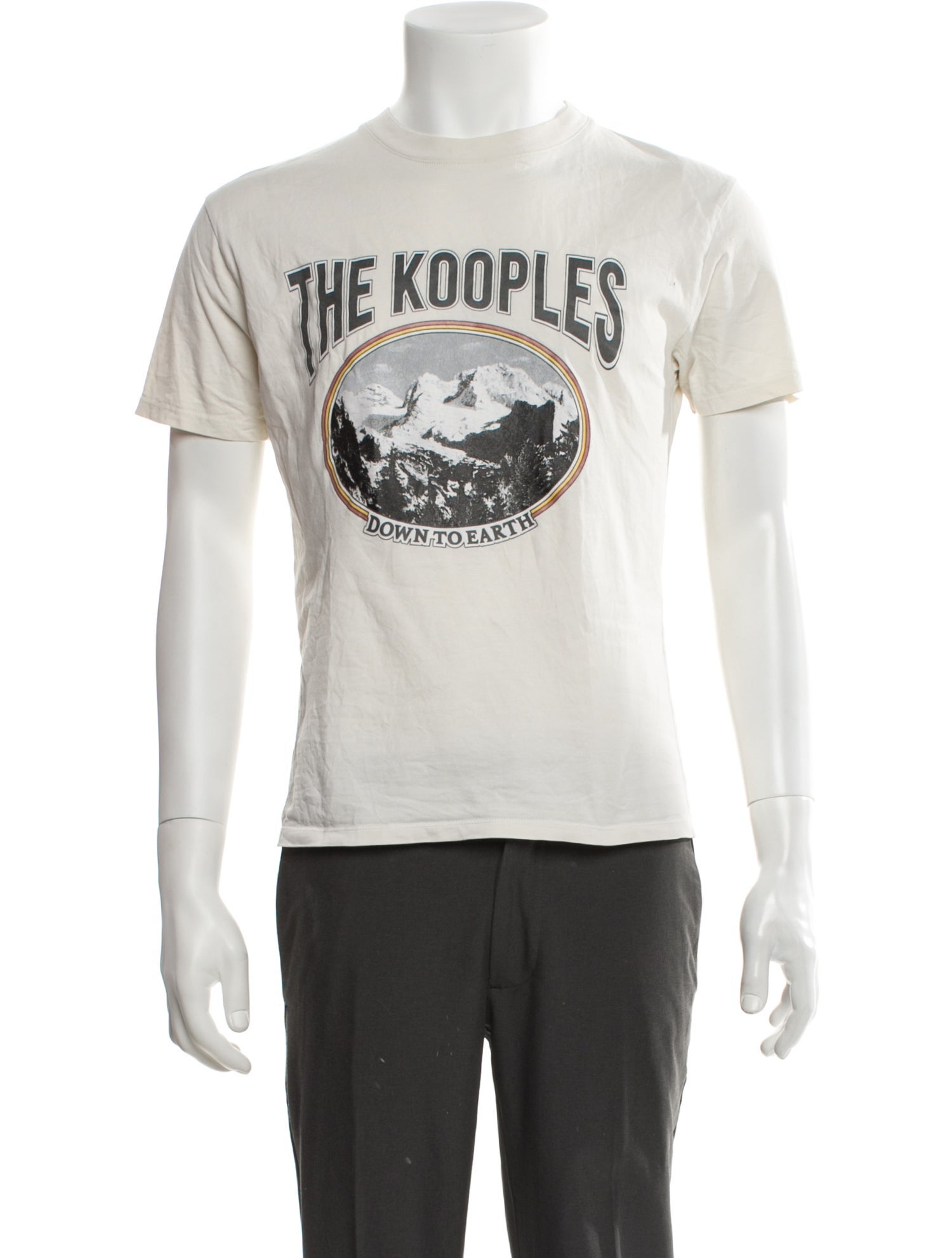 The Kooples Graphic Print Crew Neck T-Shirt
