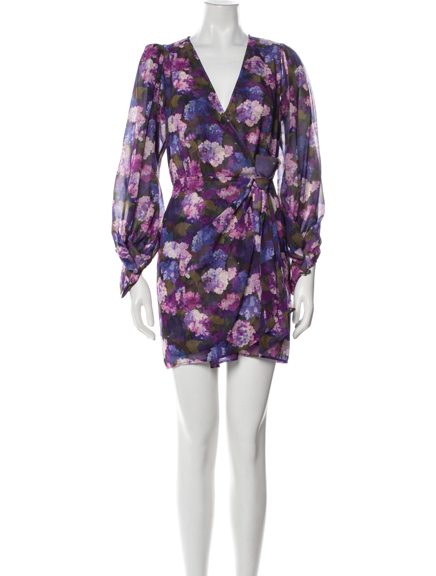 The Kooples Floral Print Mini Dress