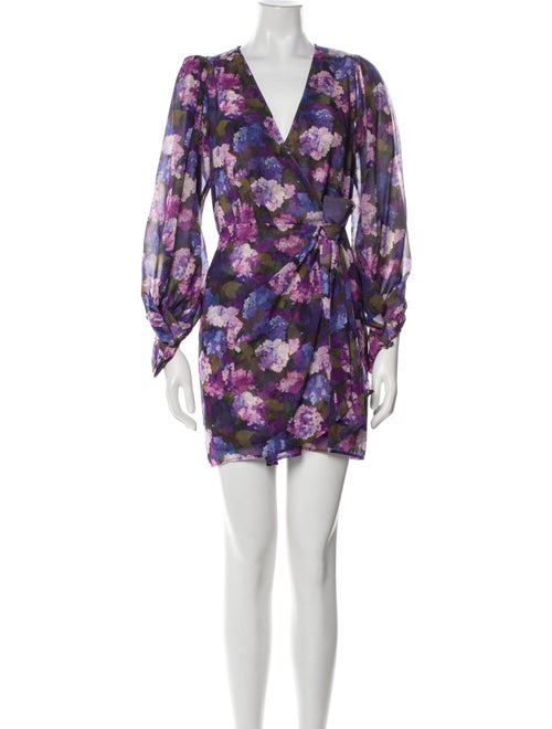 The Kooples Floral Print Mini Dress