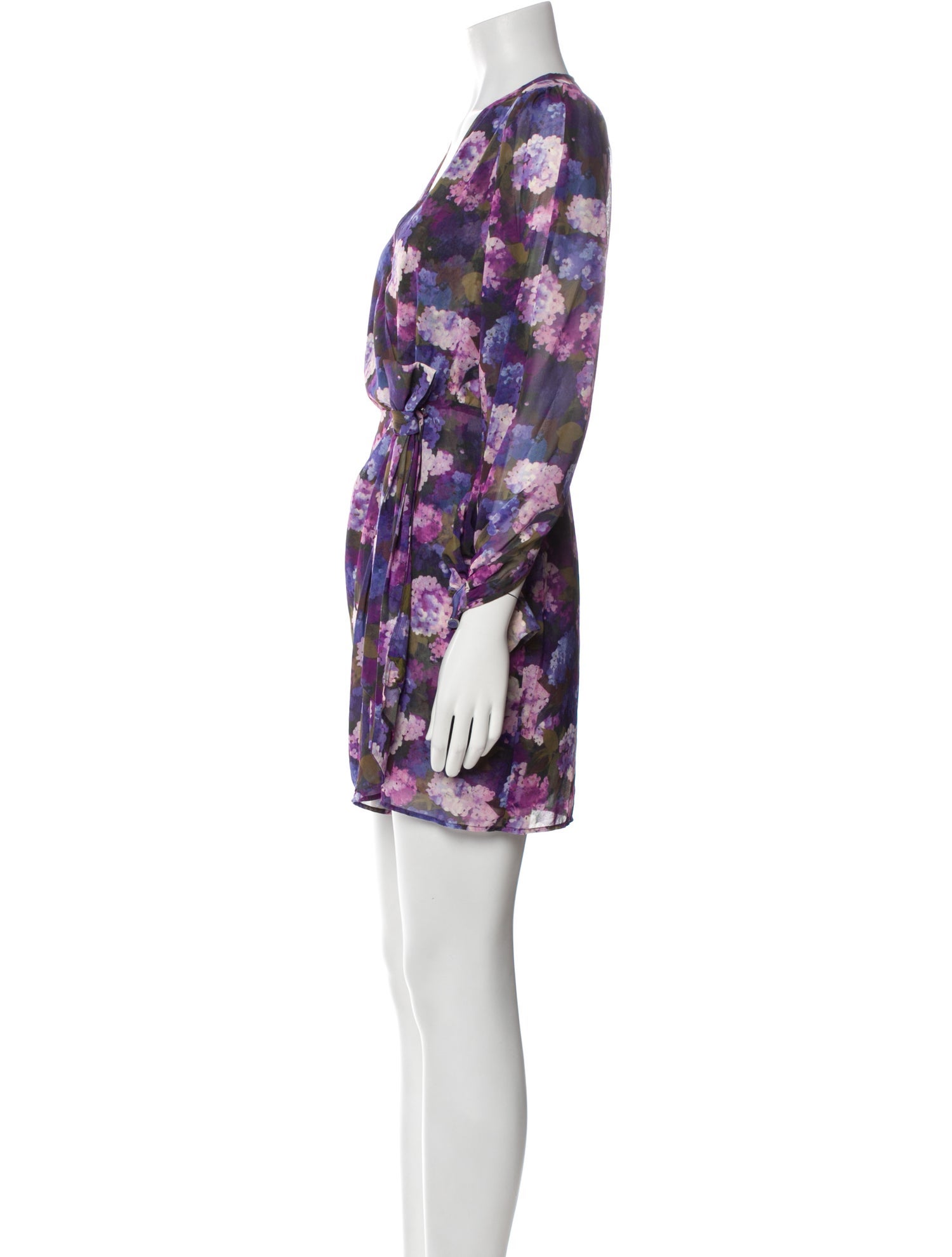 The Kooples Floral Print Mini Dress