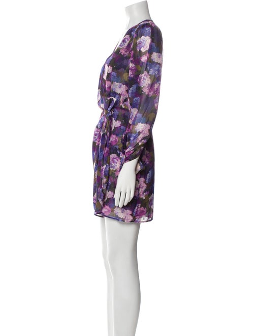 The Kooples Floral Print Mini Dress
