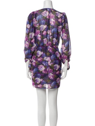 The Kooples Floral Print Mini Dress