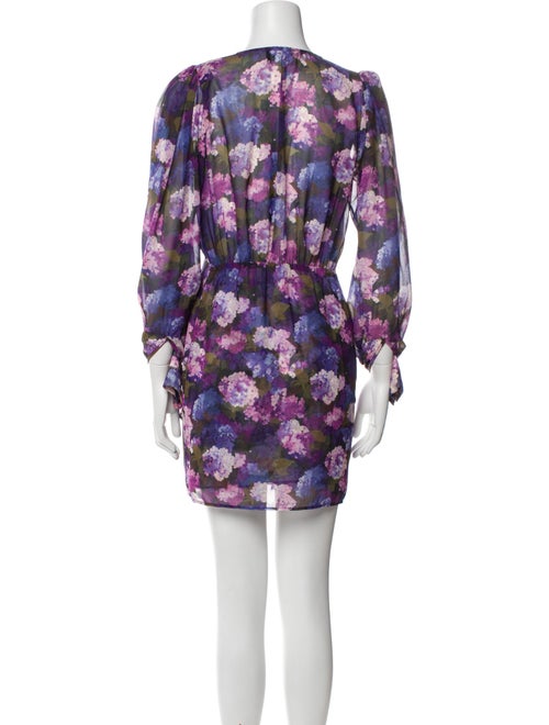 The Kooples Floral Print Mini Dress
