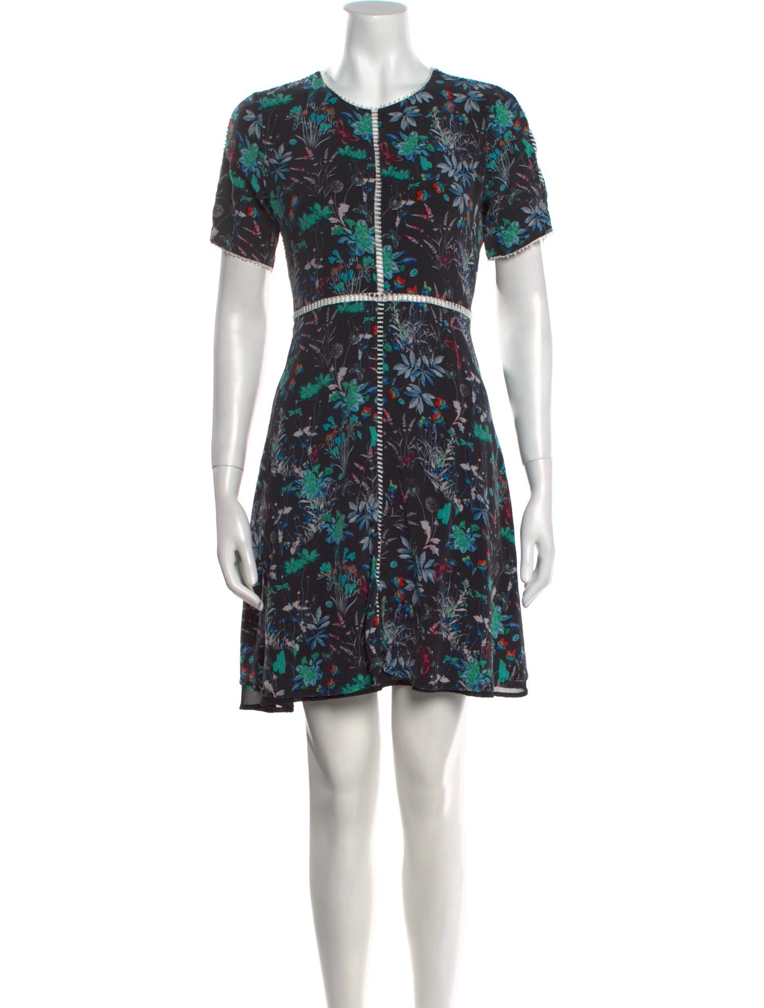 The Kooples Silk Mini Dress