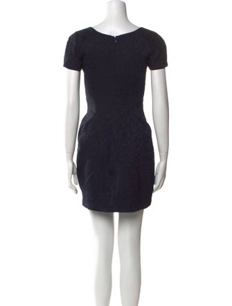 The Kooples Scoop Neck Mini Dress