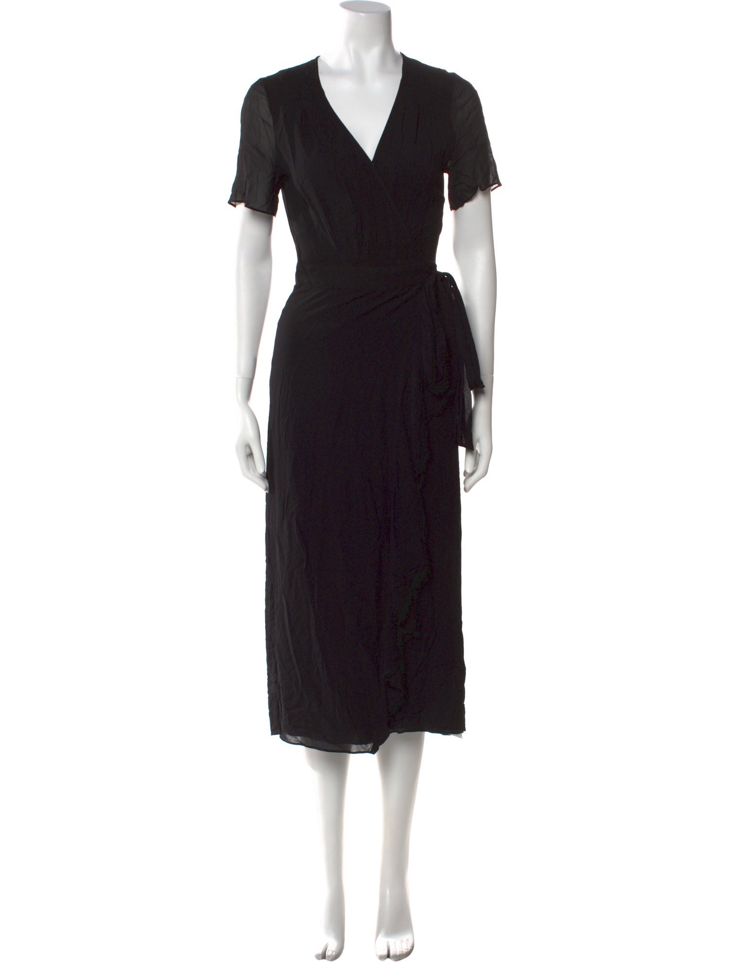 The Kooples V-Neck Midi Length Dress