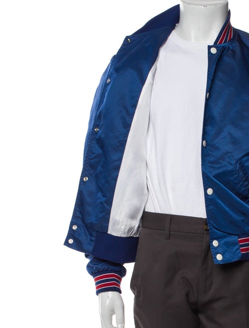 The Kooples Striped Bomber Jacket