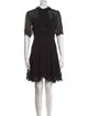 The Kooples Mock Neck Knee-Length Dress