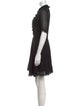 The Kooples Mock Neck Knee-Length Dress