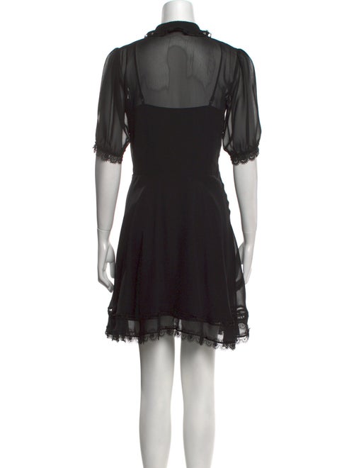 The Kooples Mock Neck Knee-Length Dress