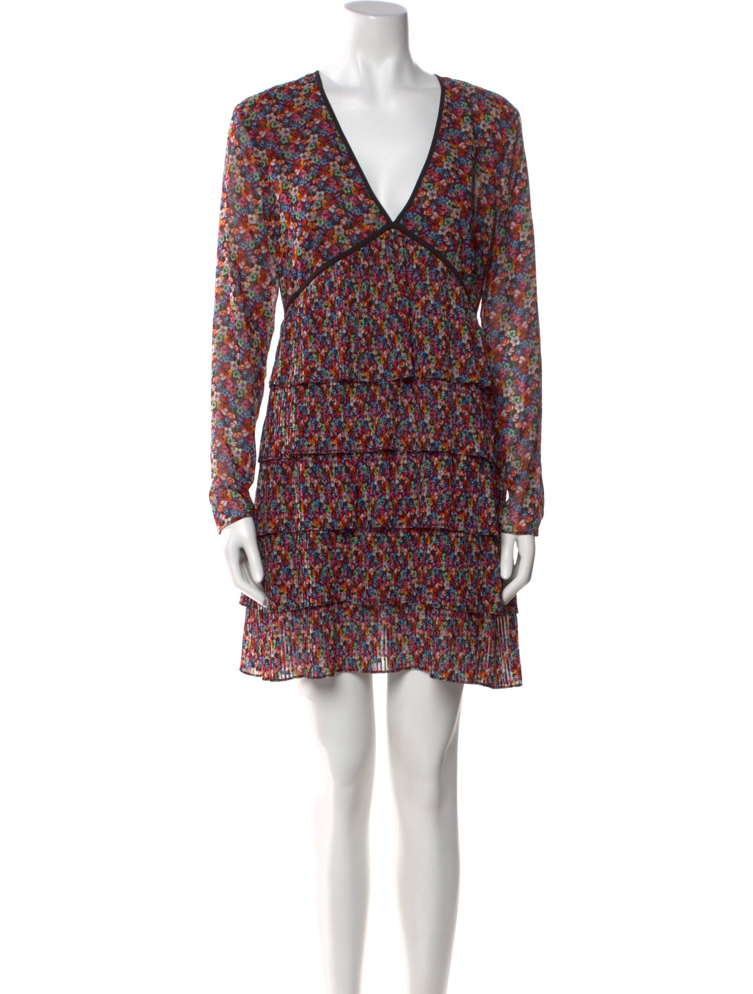 The Kooples Floral Print Mini Dress