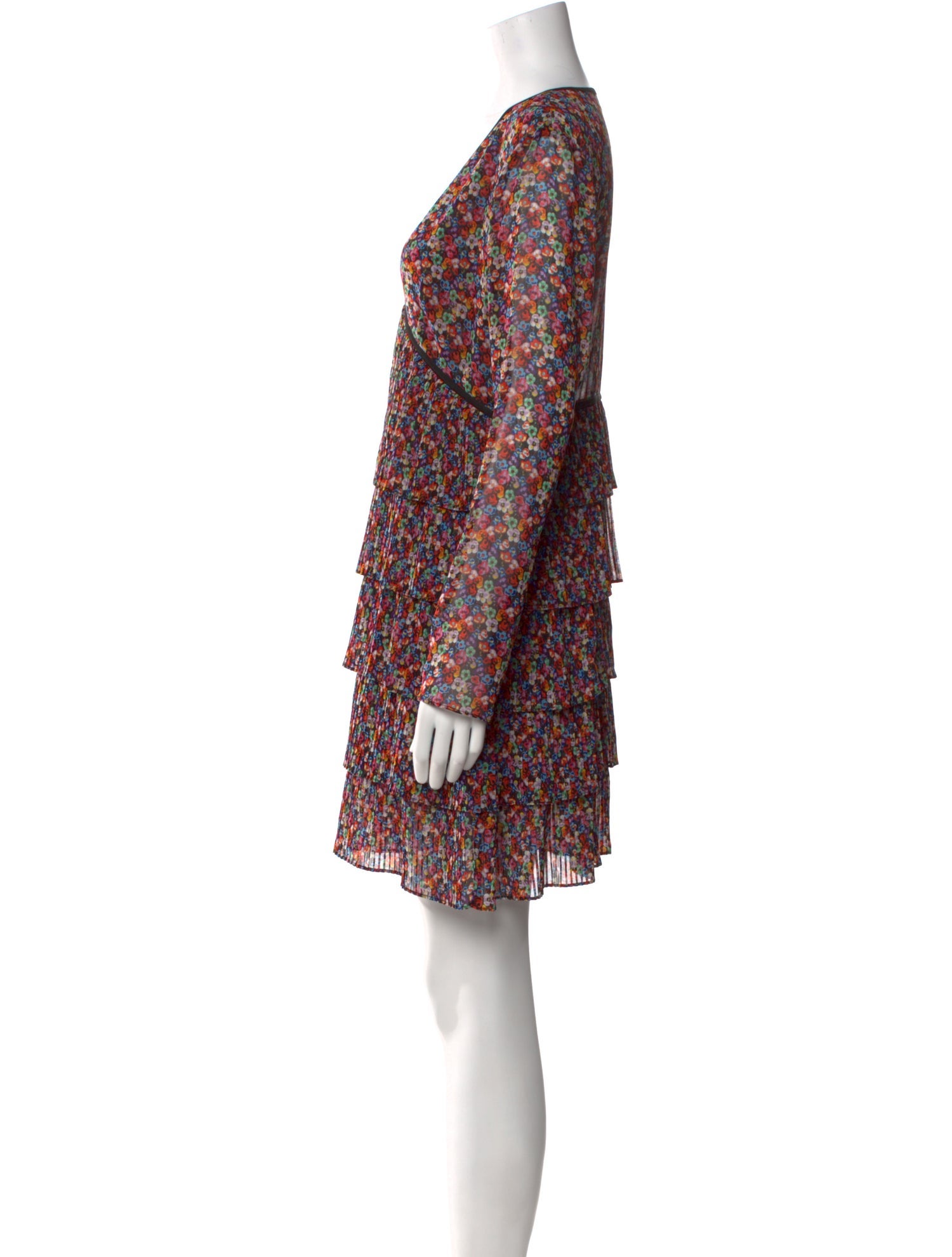 The Kooples Floral Print Mini Dress