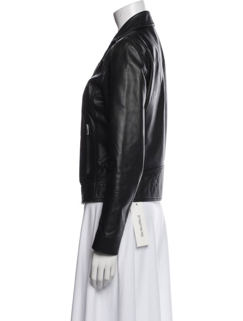 The Kooples Leather Biker Jacket