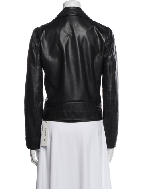 The Kooples Leather Biker Jacket