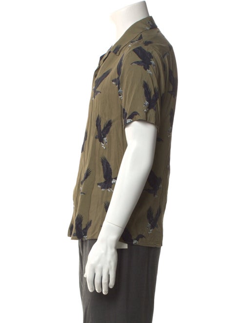The Kooples Printed Short Sleeve Shirt