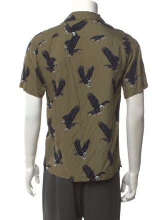 The Kooples Printed Short Sleeve Shirt