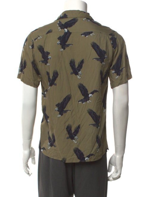 The Kooples Printed Short Sleeve Shirt