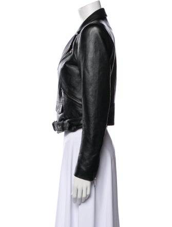 The Kooples Lambskin Biker Jacket