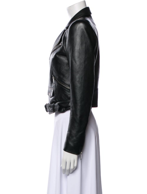 The Kooples Lambskin Biker Jacket