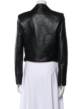 The Kooples Lambskin Biker Jacket
