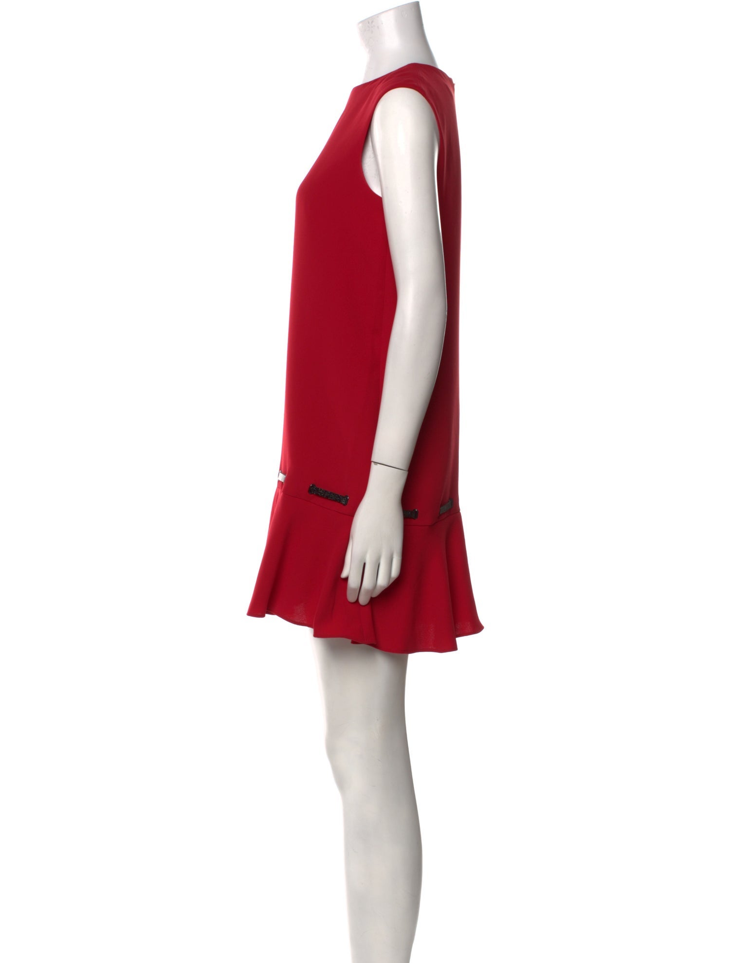 The Kooples Scoop Neck Mini Dress